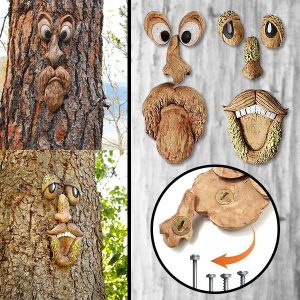 Декорација за градина, насмеан старец | СКУЛПТУРА