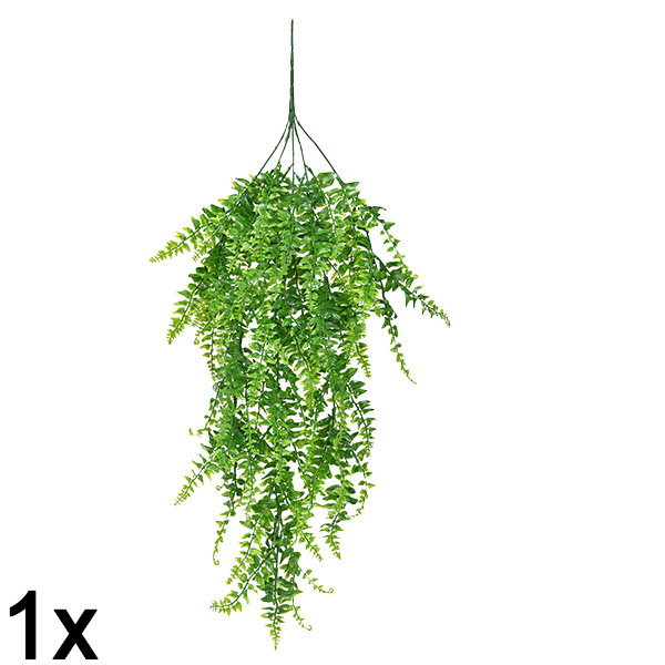 1x Вештачки висечки папрат (80 см) | FERNY