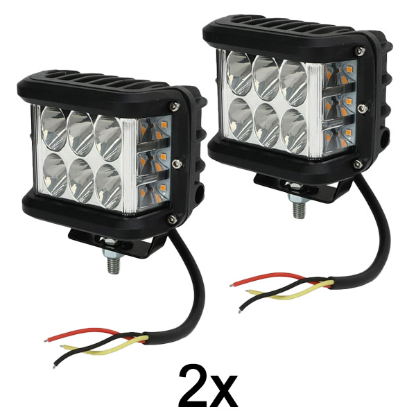 2x Најдобри LED светла за безбедност на возила | BOLTLIGHT