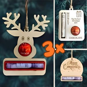 Божиќна украсна шнола за пари | ORNATASTIC